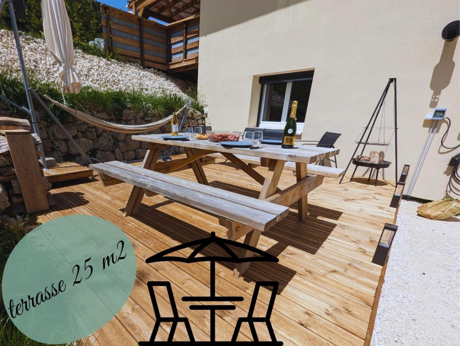 Le Vercors A Vos Pieds 6 Pers Plus Grande Terrasse Villard-de-Lans Exterior foto